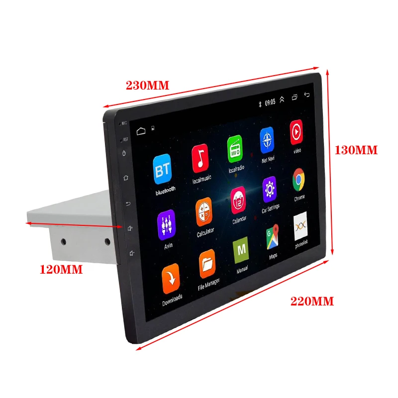 9" / 10.1" Car Multimedia Player 1Din Stereo for Android 8.1 with Up Down Adjustable Screen Wifi bluetooth GPS Nav Radio Player
9" / 10.1" Car Multimedia Player 1Din Stereo for Android 8.1 with Up Down Adjustable Screen Wifi bluetooth GPS Nav Radio Player