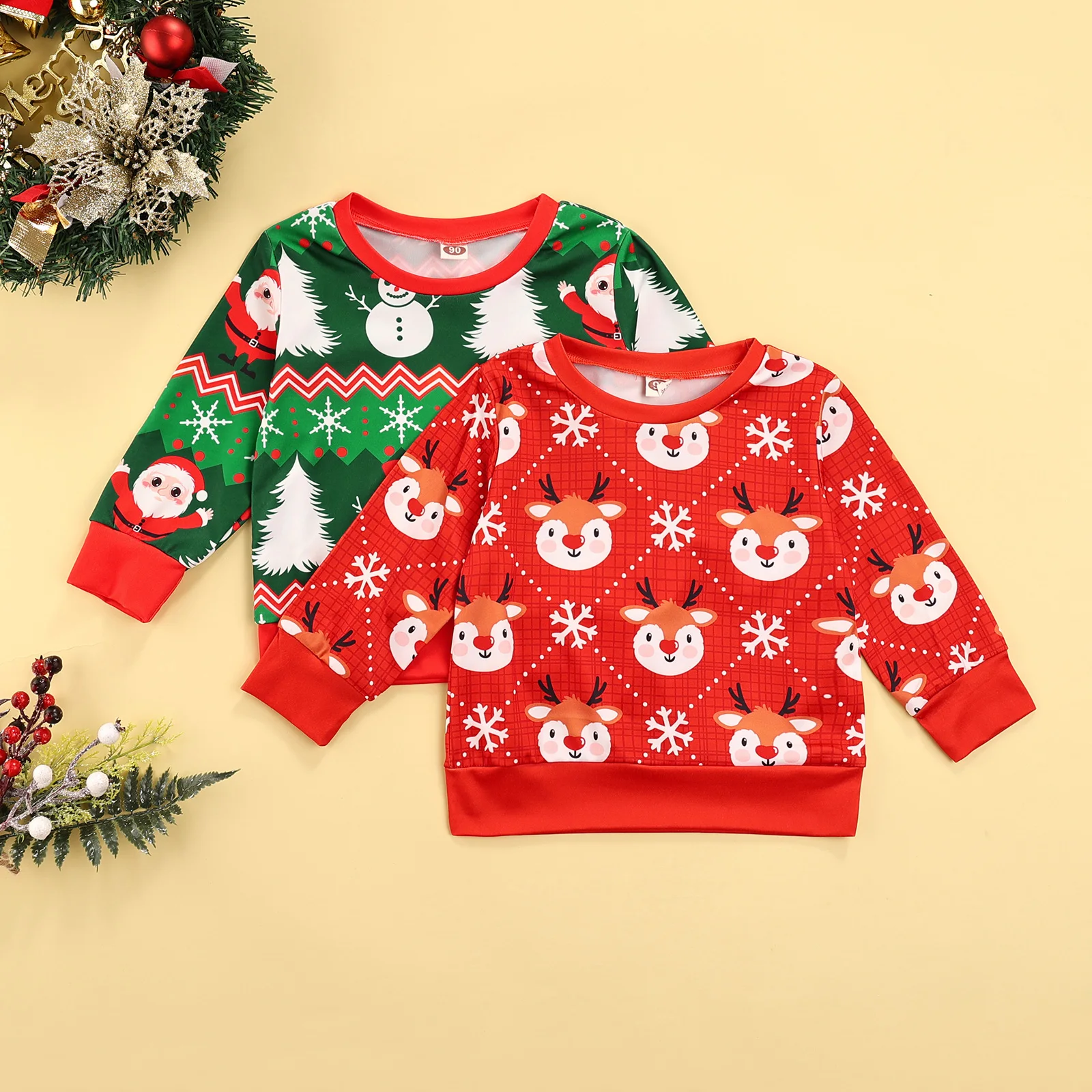 Bmnmsl XMAS Kid Girl Boy Shirt Long Sleeve Round Neck Christmas Elk / Snowman Loose Pullover Fall Tops Hoodies
Bmnmsl XMAS Kid Girl Boy Shirt Long Sleeve Round Neck Christmas Elk / Snowman Loose Pullover Fall Tops Hoodies