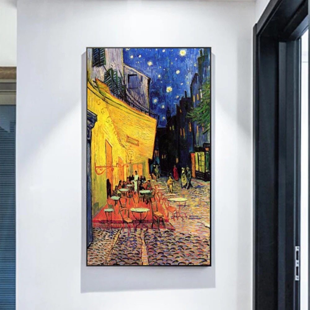 Van Gogh Starry Night Famous Oil Painting Canvas Posters Art Paintings For Interior Decoration Living Room Wall Paintings Decor
Van Gogh Starry Night Famous Oil Painting Canvas Posters Art Paintings For Interior Decoration Living Room Wall Paintings Decor