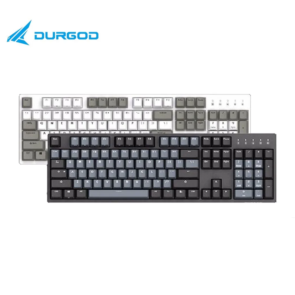 Механическая игровая клавиатура DURGOD taurus k310 с 104 клавишами использованием