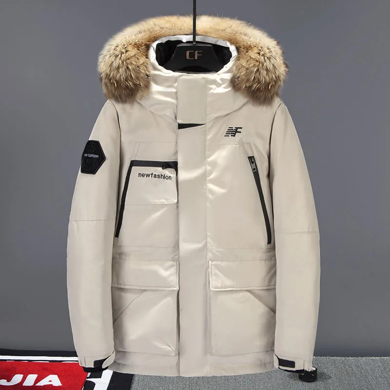 2020 New Arrival Loose Parka Brand Clothing Casual Zipper Down Jacket Male Outdoor Work Clothes Winter Jackets Men Top Fashion
2020 New Arrival Loose Parka Brand Clothing Casual Zipper Down Jacket Male Outdoor Work Clothes Winter Jackets Men Top Fashion