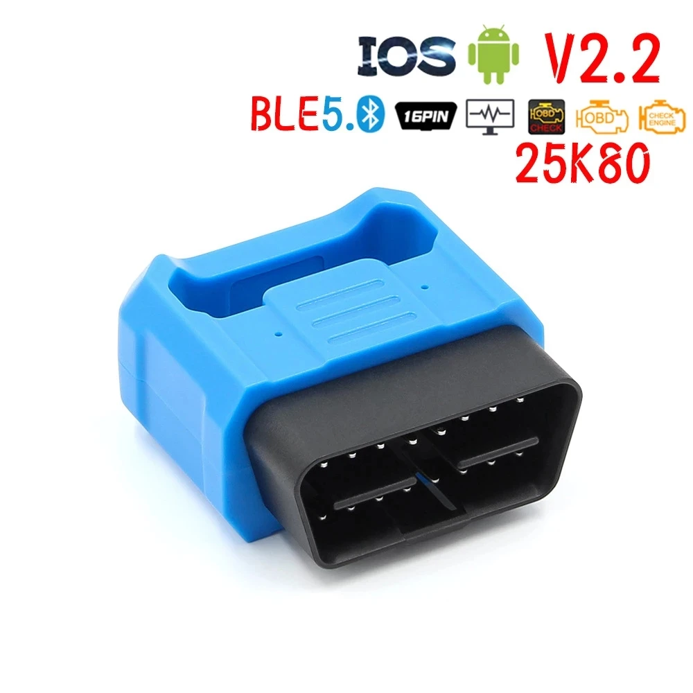 V018 ELM327 V2.2 PIC18F25K80 Bluetooth 5.0 Scanner ELM 327 For Android/IOS OBD OBD2 Car Diagnostic Tool ODB2 Auto Code Reader
V018 ELM327 V2.2 PIC18F25K80 Bluetooth 5.0 Scanner ELM 327 For Android/IOS OBD OBD2 Car Diagnostic Tool ODB2 Auto Code Reader