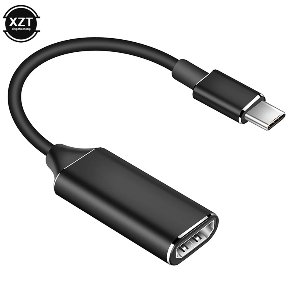 USB C к HDMI-совместимый адаптер 4K 30 Гц кабель Type для MacBook Samsung Galaxy S8 S9 S10 Huawei Mate P20 Pro USB-C |