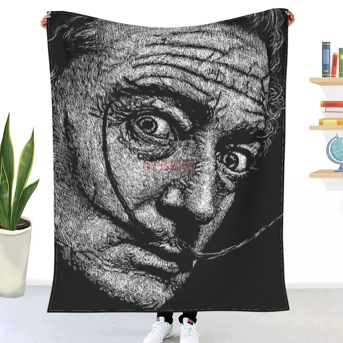 DALI 3D Printed Flannel Throw Blanket,Super Warm Quilt Throw Blankets for Bedding Travel Bedding
DALI 3D Printed Flannel Throw Blanket,Super Warm Quilt Throw Blankets for Bedding Travel Bedding