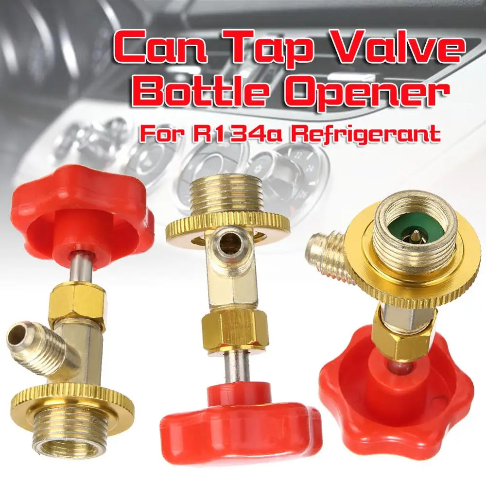 For Car Air Conditioning Refrigerant Open 1PC SAE Auto AC Can Tap Valve Bottle Opener R134a M14 / 1/4" Leak-proof Switch 
For Car Air Conditioning Refrigerant Open 1PC SAE Auto AC Can Tap Valve Bottle Opener R134a M14 / 1/4" Leak-proof Switch