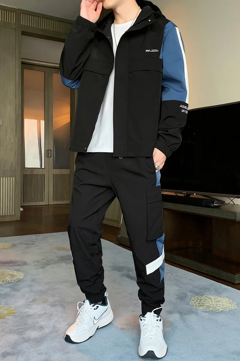 Cargo Jacket Work Sport Trouser Suit Jacket Patchwork Color Tracksuit Men
Cargo Jacket Work Sport Trouser Suit Jacket Patchwork Color Tracksuit Men