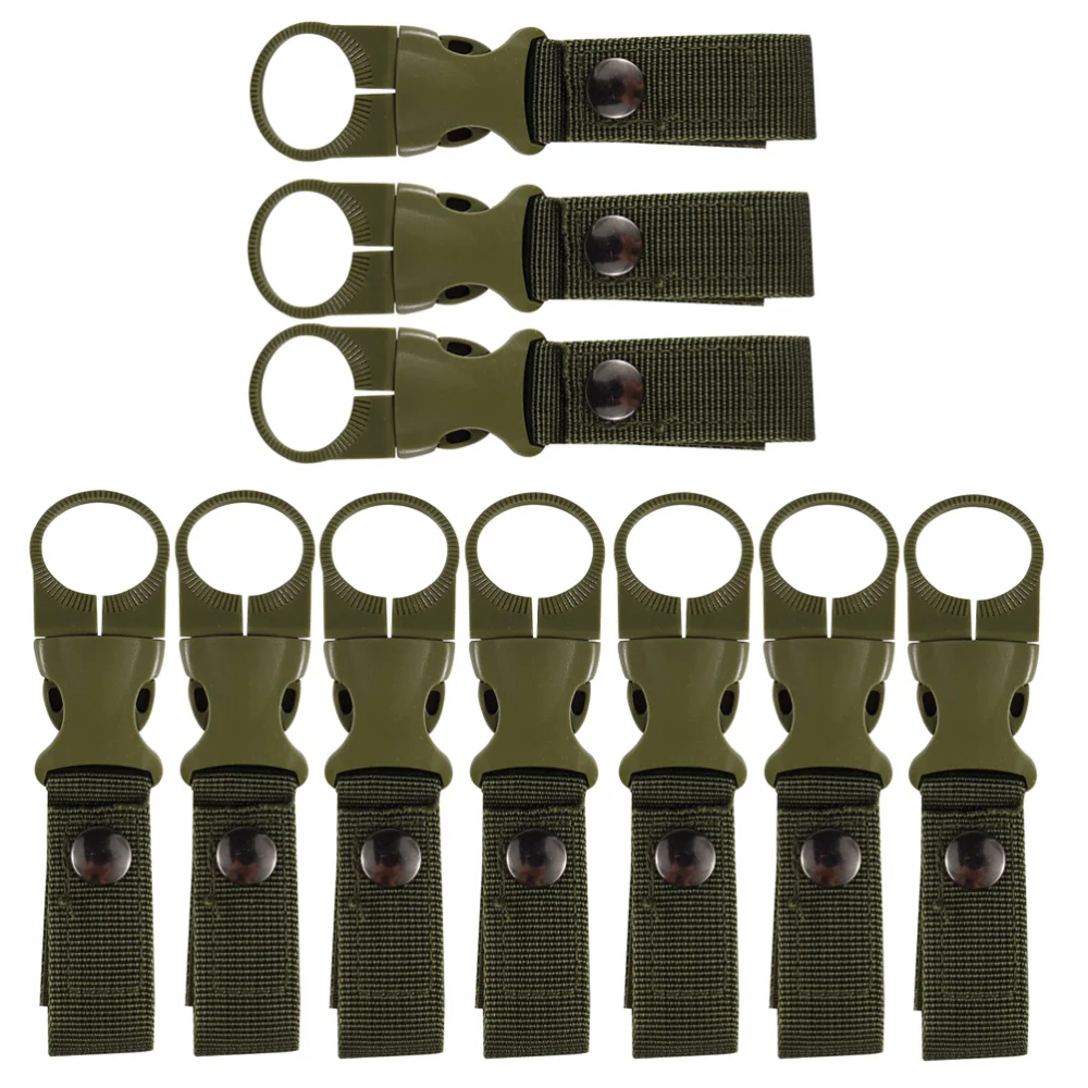 10PCS Portable Water Bottle Buckles Multifunctional Badge Carabiners Key Chains for Outdoor Camping (Black)
10PCS Portable Water Bottle Buckles Multifunctional Badge Carabiners Key Chains for Outdoor Camping (Black)