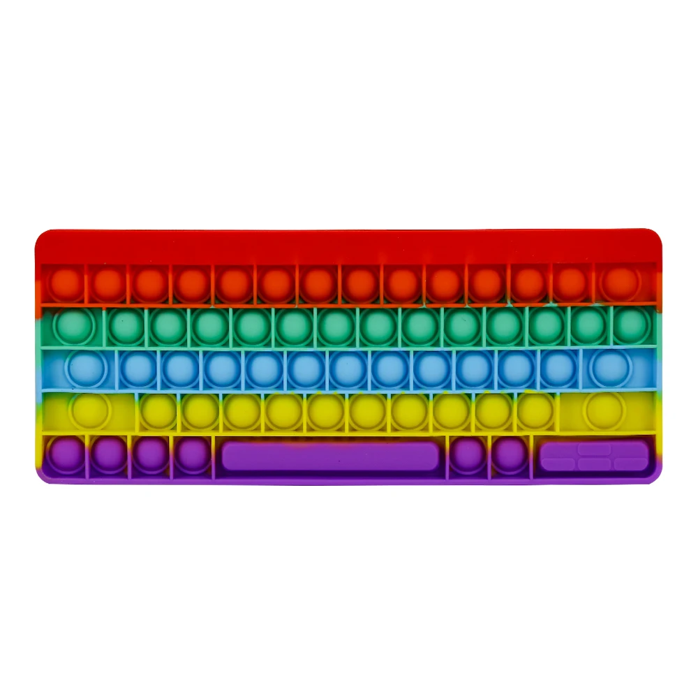 Fidget Reliver Stress Toys Keyboard Push Bubble Antistress Adult Children Sensory Toy Relieve Autism Shipping Free For Kids
Fidget Reliver Stress Toys Keyboard Push Bubble Antistress Adult Children Sensory Toy Relieve Autism Shipping Free For Kids