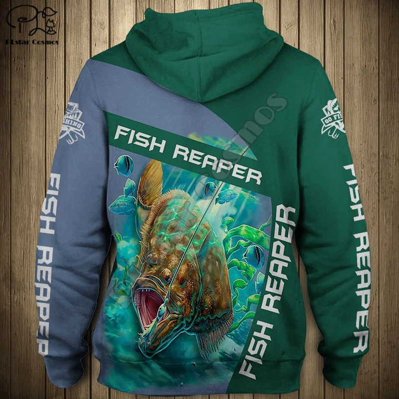 PLstar Cosmos Bass Fishing New Fashion Men Sweatshirt Fishing Reaper 3D Printed Harajuku Jacket Women Casual Hoodie Style-8
PLstar Cosmos Bass Fishing New Fashion Men Sweatshirt Fishing Reaper 3D Printed Harajuku Jacket Women Casual Hoodie Style-8