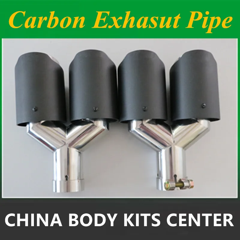 2PCS Universal Dual With Logo Carbon Fiber Exhaust Tip Matt Muffler Exhaust Pipe Exhaust Tip for BMW E70
2PCS Universal Dual With Logo Carbon Fiber Exhaust Tip Matt Muffler Exhaust Pipe Exhaust Tip for BMW E70