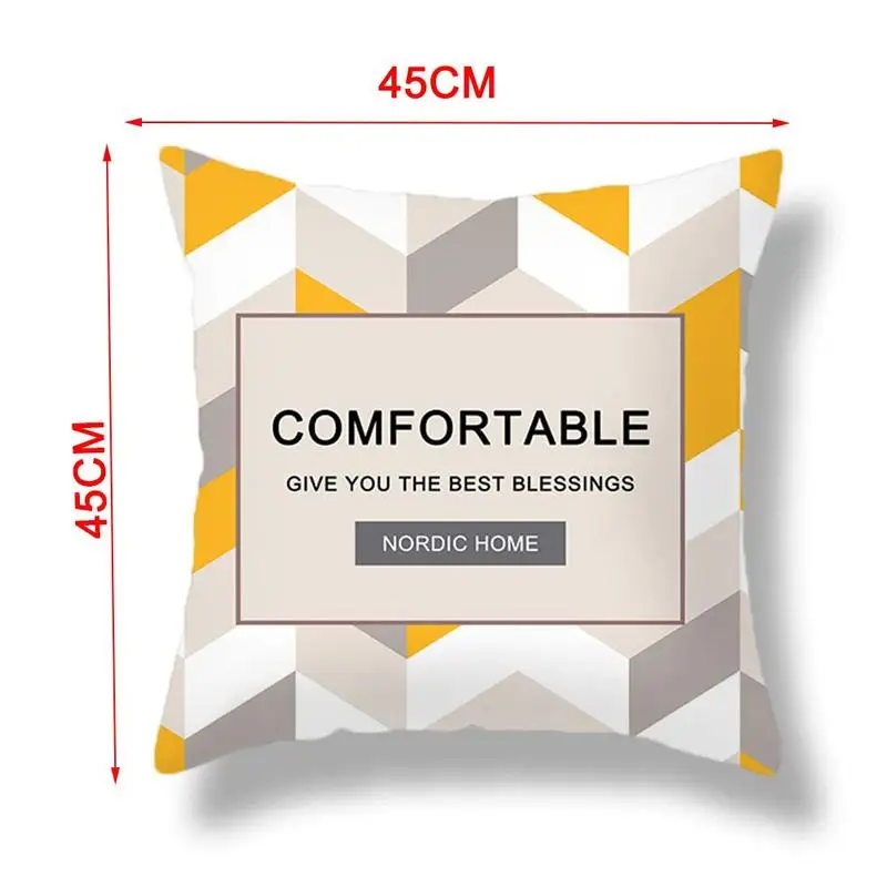 Nordic Decorative Sofa Cushions Print Yellow Decorative Pillow Wholesale Pillowcase Room Yellow Printing Decoration Cover T E7X5
Nordic Decorative Sofa Cushions Print Yellow Decorative Pillow Wholesale Pillowcase Room Yellow Printing Decoration Cover T E7X5