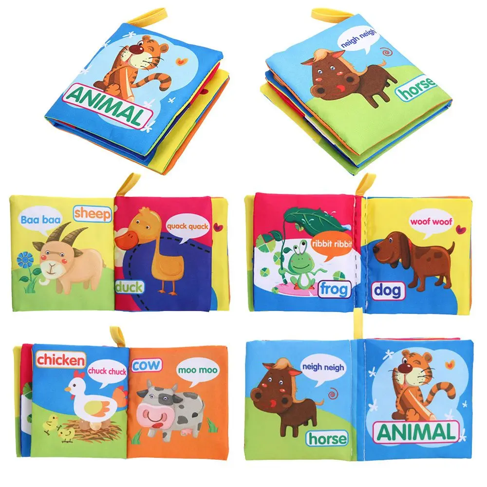 1Pc 0-3 Years Cartoon Baby Cloth Book Early Learning Animals Tails Vegetable Cognition Development Infant Baby Gift EducationToy
1Pc 0-3 Years Cartoon Baby Cloth Book Early Learning Animals Tails Vegetable Cognition Development Infant Baby Gift EducationToy