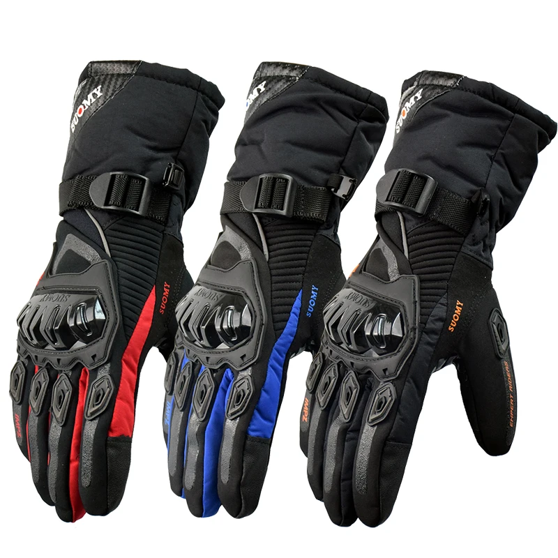 SUOMY 100% Waterproof Motorcycle Gloves Winter warm Moto Protective Gloves Touch Screen Gant Moto Guantes Motorbike Riding Glove 
SUOMY 100% Waterproof Motorcycle Gloves Winter warm Moto Protective Gloves Touch Screen Gant Moto Guantes Motorbike Riding Glove