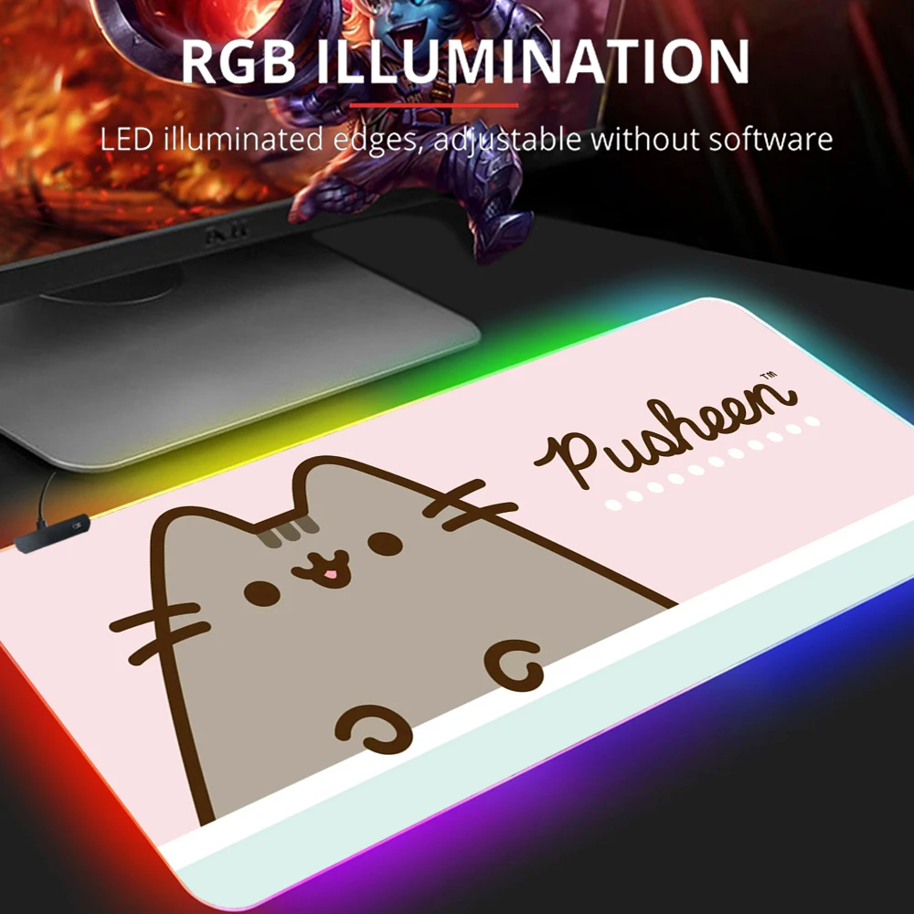 RGB Mouse Pad Mat Computer Mousepad 90x40cm Natural Rubber XXL Mouse Pad Gamer Desk Mat Gamer Keyboard Mouse Funny Cute Cats
RGB Mouse Pad Mat Computer Mousepad 90x40cm Natural Rubber XXL Mouse Pad Gamer Desk Mat Gamer Keyboard Mouse Funny Cute Cats