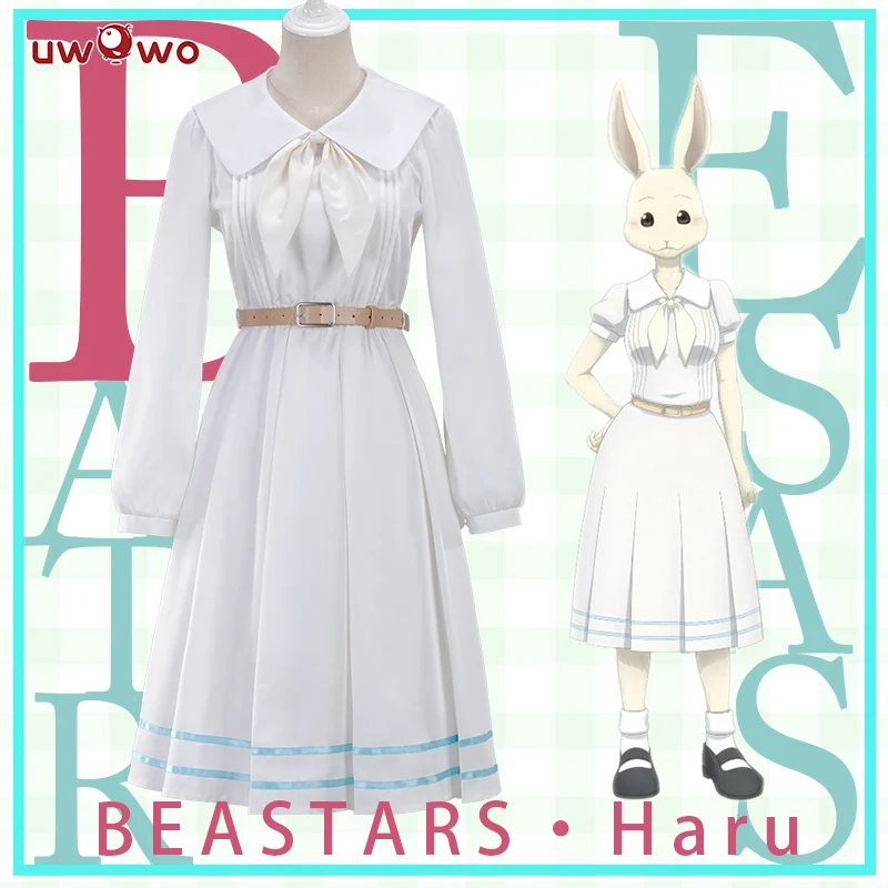 【Only S.XL】UWOWO аниме Beastars Haru Косплей Костюм Униформа белый кролик животное милое платье девушка сенпай КОСПЛЕЙ НАРЯДЫ
【Only S.XL】UWOWO аниме Beastars Haru Косплей Костюм Униформа белый кролик животное милое платье девушка сенпай КОСПЛЕЙ НАРЯДЫ