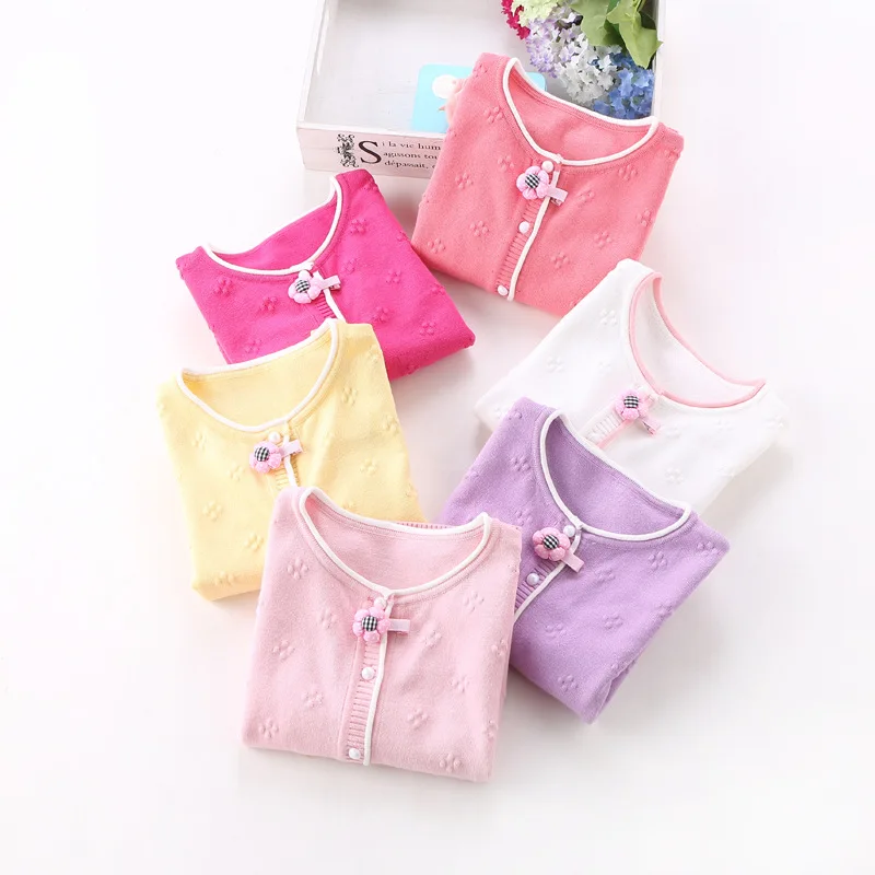 Girls stitching small flower sweater cardigan cotton sweater girls baby clothes thin section fashion spring and autumn winter co
Girls stitching small flower sweater cardigan cotton sweater girls baby clothes thin section fashion spring and autumn winter co