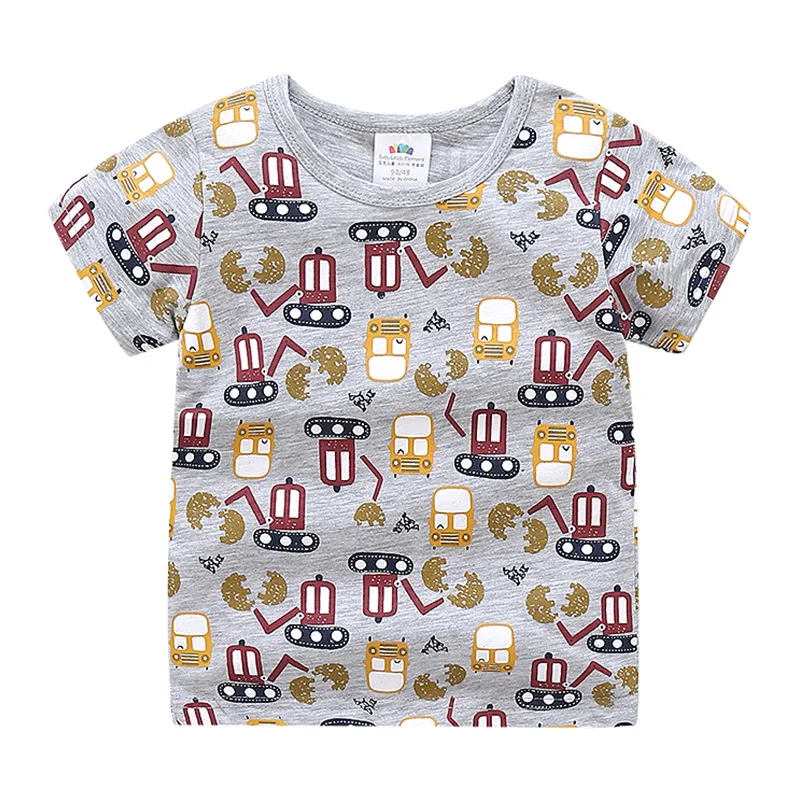 Baby Cartoon Short-sleeved T-shirt 2021 Summer Korean Version of The New Boy Children's Children's Bottoming Shirt
Baby Cartoon Short-sleeved T-shirt 2021 Summer Korean Version of The New Boy Children's Children's Bottoming Shirt