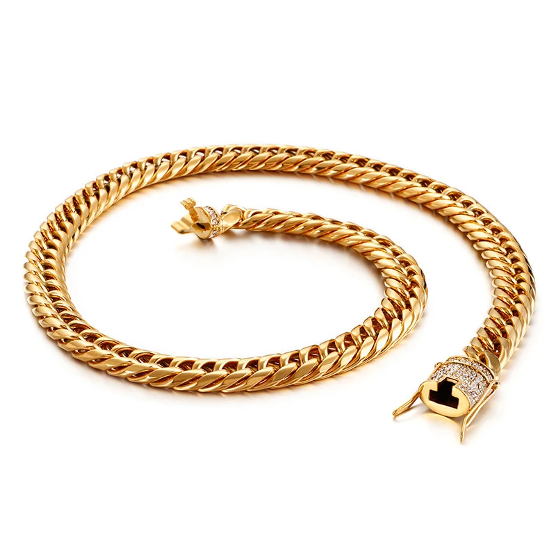 Мужское ожерелье из титановой стали в японском и корейском стиле 
Мужское ожерелье из титановой стали в японском и корейском стиле