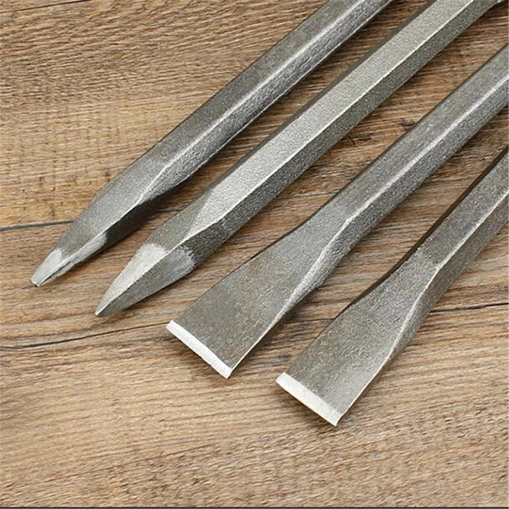 Woodworking masonry flat head steel chisel special steel flat chisel hand pointed punch complete set 
Woodworking masonry flat head steel chisel special steel flat chisel hand pointed punch complete set