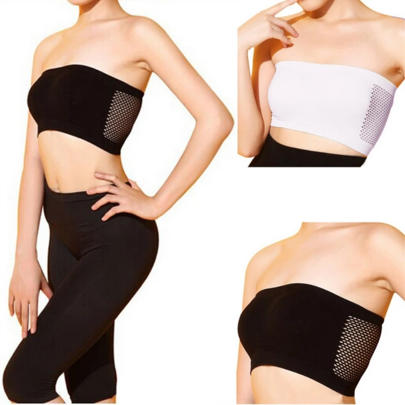 Women Sexy Strapless Top Vest Breathable Sports Bras Bandeau Boob Tube Sexy Lingerie Hot Gym Yoga Underwear
Women Sexy Strapless Top Vest Breathable Sports Bras Bandeau Boob Tube Sexy Lingerie Hot Gym Yoga Underwear