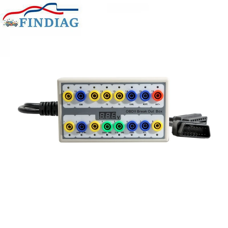 2021 OBDII Breakout Box OBD2 Interface Car Protocol Detector with Pin Out Box OBD 2 Diagnostic Tool Auto Connector
2021 OBDII Breakout Box OBD2 Interface Car Protocol Detector with Pin Out Box OBD 2 Diagnostic Tool Auto Connector