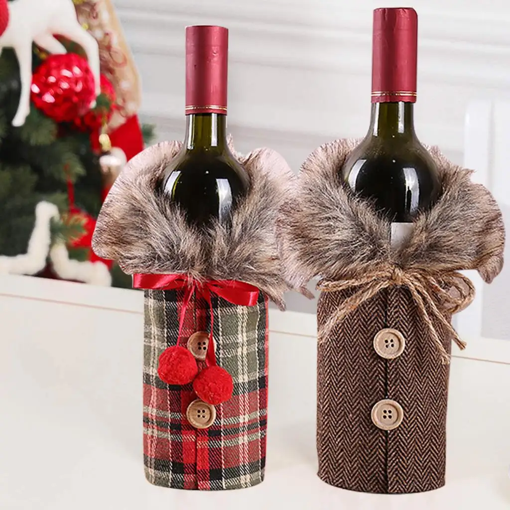 christmas wine and champagne bottle cover christmas decorations new wine sets for home 2022 happy new year decor
christmas wine and champagne bottle cover christmas decorations new wine sets for home 2022 happy new year decor