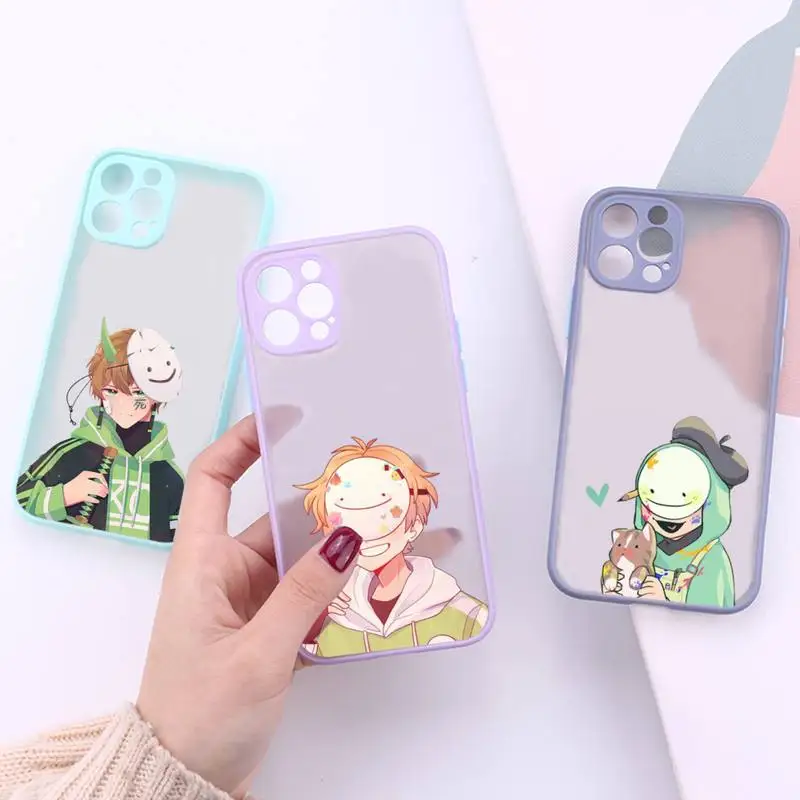 Dream Smp cartoon game Phone Case matte transparent For iphone 7 8 11 12 plus mini x xs xr pro max cover
Dream Smp cartoon game Phone Case matte transparent For iphone 7 8 11 12 plus mini x xs xr pro max cover