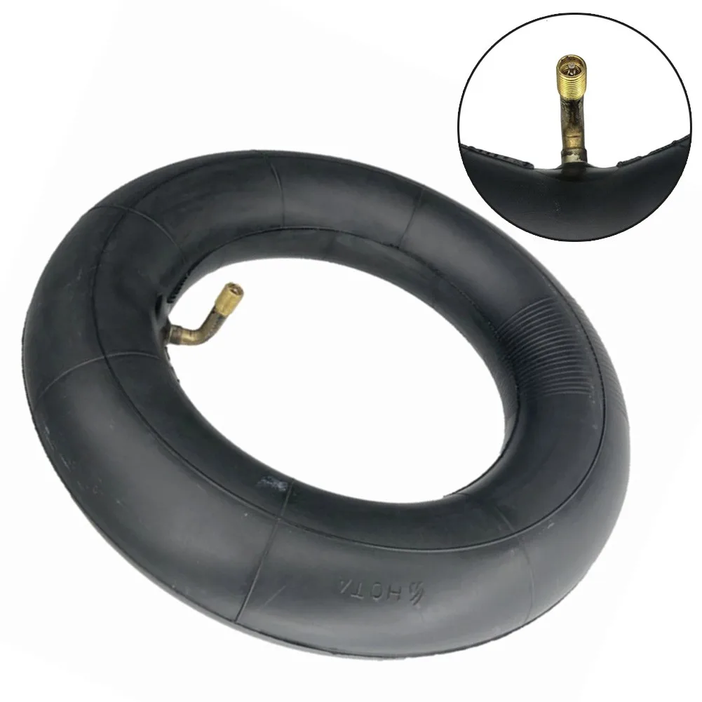 electric scooter Wheel Inner Tube 10x2.50 Inch Black Butyl Rubber 90 degree nozzle wear resistance Compatible with most Electric
electric scooter Wheel Inner Tube 10x2.50 Inch Black Butyl Rubber 90 degree nozzle wear resistance Compatible with most Electric