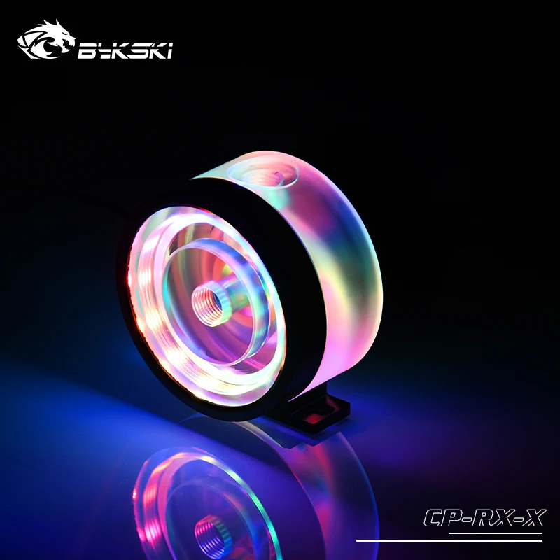 Bykski Computer Water Cooling water pump RGB/ ARGB Lighting, mute, 3m head, 400L/H flow, New hot sale CP-RX-X
Bykski Computer Water Cooling water pump RGB/ ARGB Lighting, mute, 3m head, 400L/H flow, New hot sale CP-RX-X