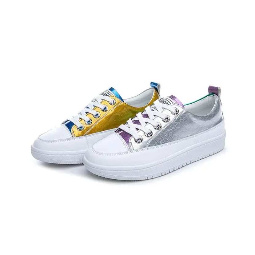 Из натуральной кожи; Белые туфли; Сезон весна 2020 Новый воздухопроницаемые доска Соответствие цвета обуви светильник женские туфли на плоск...
Из натуральной кожи; Белые туфли; Сезон весна 2020 Новый воздухопроницаемые доска Соответствие цвета обуви светильник женские туфли на плоск...