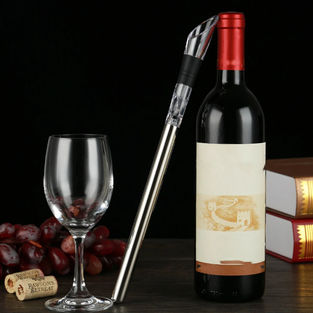 Wine Chiller Stick 304 Fast Cooling Stainless Steel Wine Bottle Cooler Stick Chilling Rod Bar Gadgets Kitchen Accessories
Wine Chiller Stick 304 Fast Cooling Stainless Steel Wine Bottle Cooler Stick Chilling Rod Bar Gadgets Kitchen Accessories