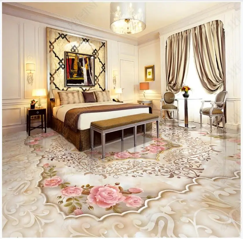 Custom Self-adhesive waterproof Flooring wallpaper Wall Stickers Modern stone parquet marble relief 3D floor painting wall paper
Custom Self-adhesive waterproof Flooring wallpaper Wall Stickers Modern stone parquet marble relief 3D floor painting wall paper