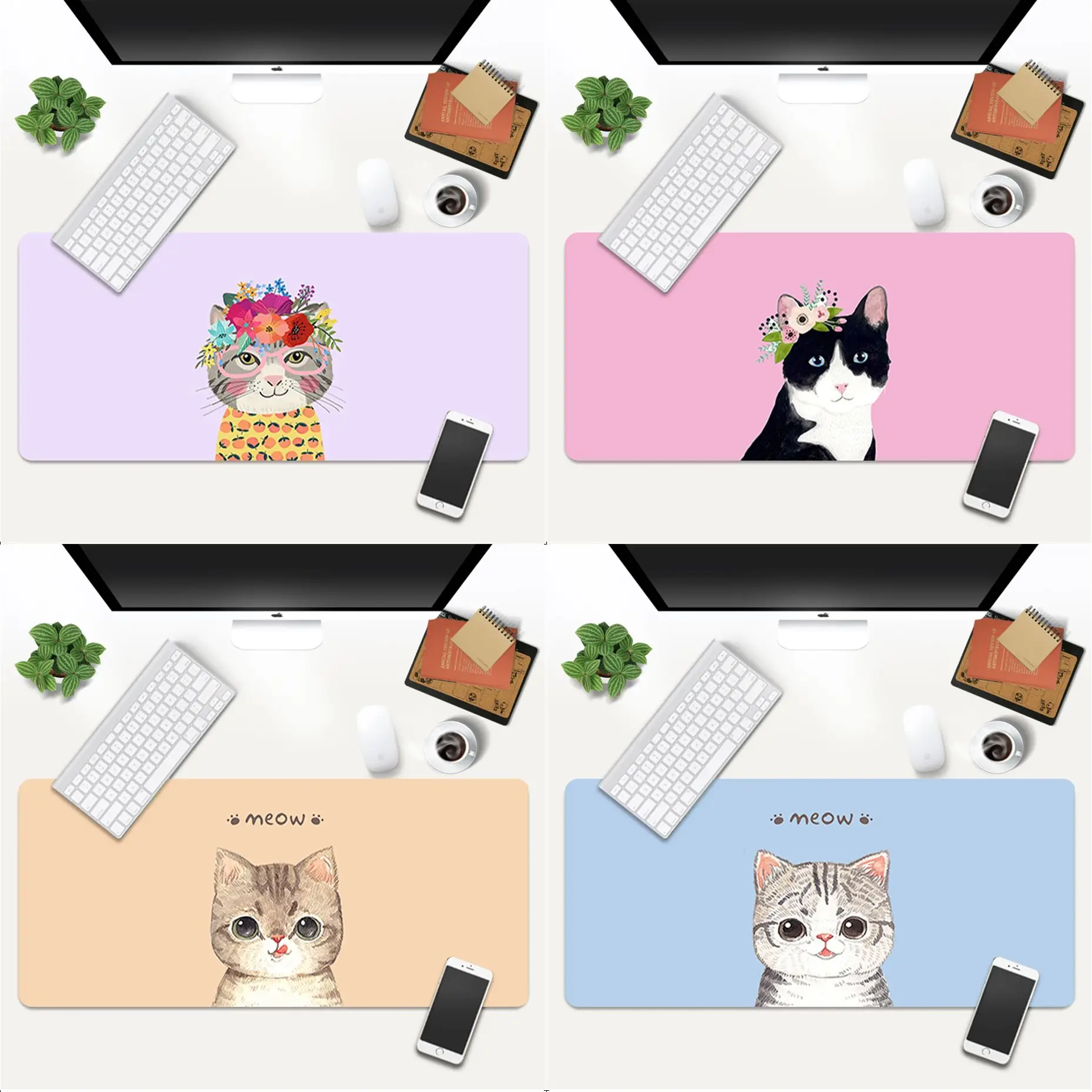 garland of cat art Custom Skin Office Mice Gamer Soft Mouse Pad Size for 60x30cm 70x30cm Gaming Mousepads
garland of cat art Custom Skin Office Mice Gamer Soft Mouse Pad Size for 60x30cm 70x30cm Gaming Mousepads