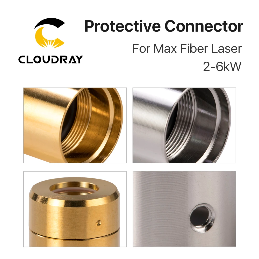 Cloudray Max Fiber Laser Source 2-6KW Output Protective Connector Lens Group for Max Fiber Laser Source
Cloudray Max Fiber Laser Source 2-6KW Output Protective Connector Lens Group for Max Fiber Laser Source