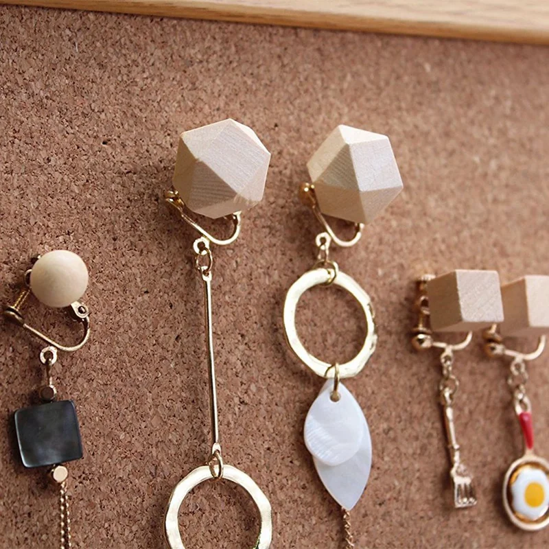 18pcs Geometric Wood Decorative Push Pins, Wood Head and Steel Needle Point Thumb Tacks & 130pcs Round Wood Push Pins
18pcs Geometric Wood Decorative Push Pins, Wood Head and Steel Needle Point Thumb Tacks & 130pcs Round Wood Push Pins