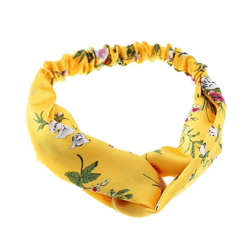 Satin Cross Top Knot Headband Elastic Hair Band Girls Women Bohemian Sweet Print Scrunchies Hairband Hair Accessories Fashion
Satin Cross Top Knot Headband Elastic Hair Band Girls Women Bohemian Sweet Print Scrunchies Hairband Hair Accessories Fashion