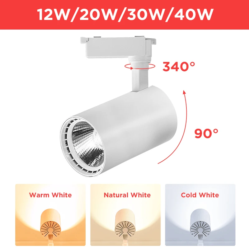 Трековые светильники CHENBEN COB 12/20/30/40 Вт
Трековые светильники CHENBEN COB 12/20/30/40 Вт