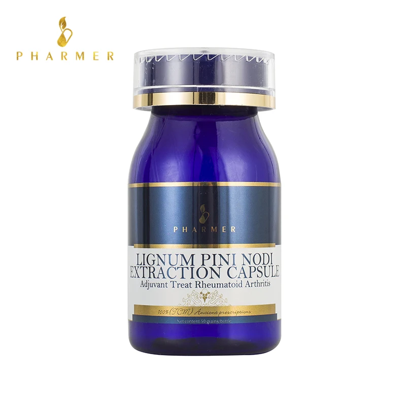 Pharmer Lignum Pini Nodi Extraction Capsule, Adjuvant Help Rheumatoid Arthritis, Help Systemic joint or muscle soreness, 50pcs
Pharmer Lignum Pini Nodi Extraction Capsule, Adjuvant Help Rheumatoid Arthritis, Help Systemic joint or muscle soreness, 50pcs