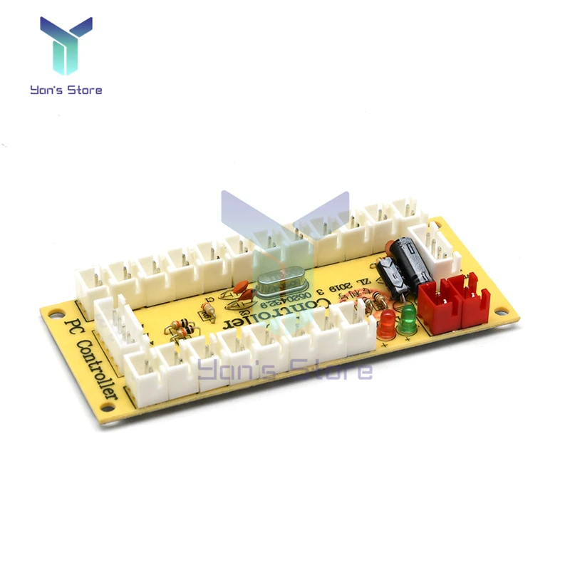USB PC to Joystick Arcade Encoder Rocker Circuit Board Controller Panel For Gaming Zero Delay Electronics Game Console Kit
USB PC to Joystick Arcade Encoder Rocker Circuit Board Controller Panel For Gaming Zero Delay Electronics Game Console Kit
