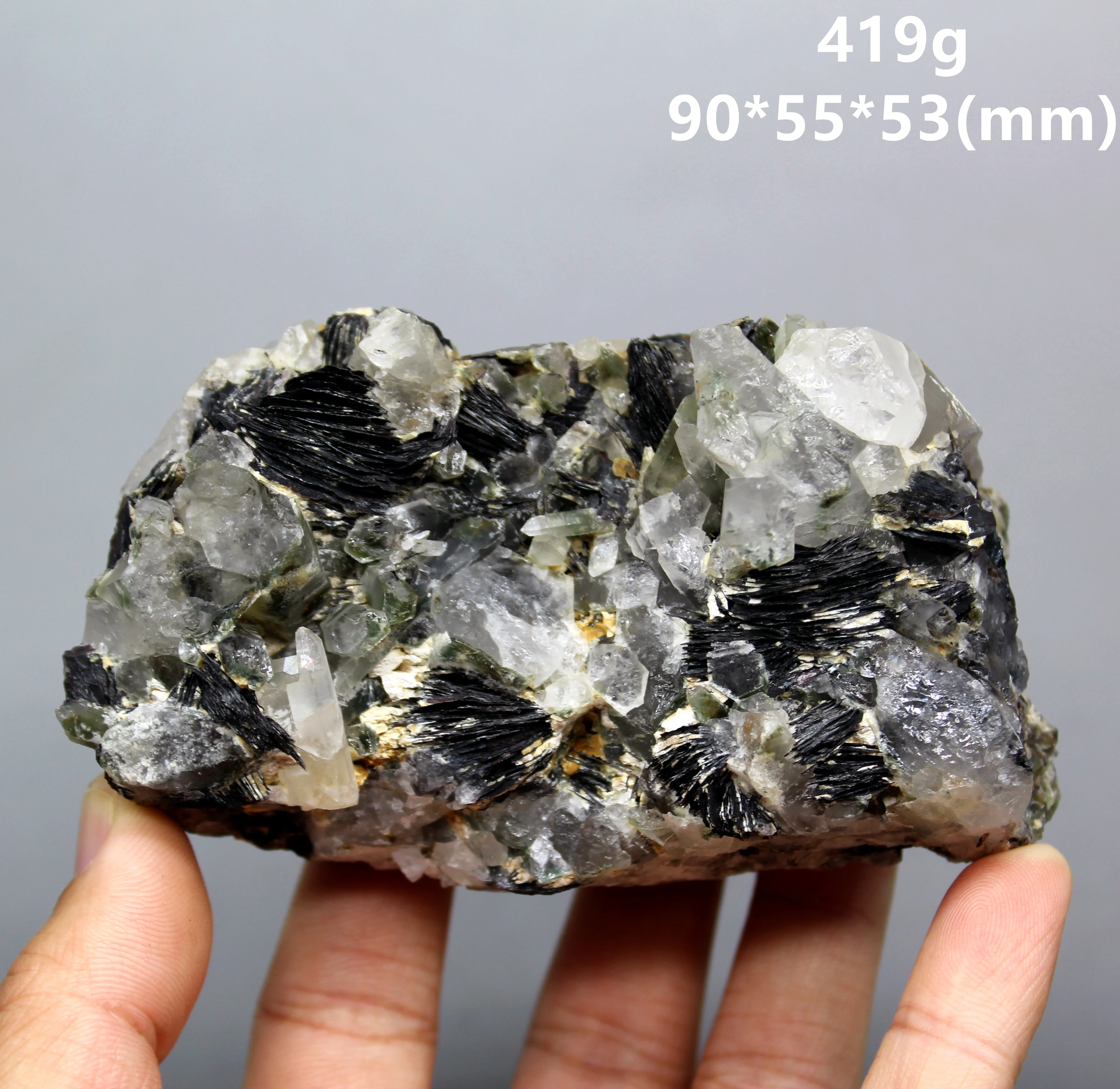 100% Natural Specular hematite and crystal symbiosis mineral specimen crystal stones and crystals quartz healing crystal
100% Natural Specular hematite and crystal symbiosis mineral specimen crystal stones and crystals quartz healing crystal