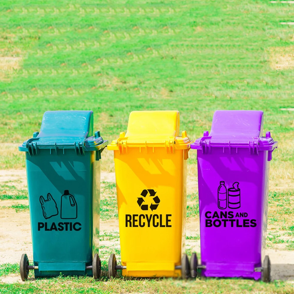 Custom Garbage Decals Indoor & Outdoor Trash Can Stickers Vinyl Personalized Plastic Cans And Bottles Recycle Decor Mural HJ175
Custom Garbage Decals Indoor & Outdoor Trash Can Stickers Vinyl Personalized Plastic Cans And Bottles Recycle Decor Mural HJ175