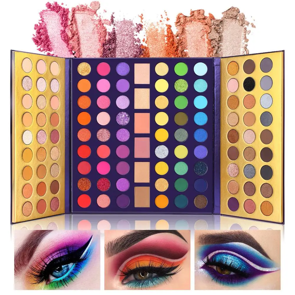 Halloween 114 Colors Matte Glitter Eye Makeup Symphony Eyeshadow Palette Waterproof Design Protect Eye Skin
Halloween 114 Colors Matte Glitter Eye Makeup Symphony Eyeshadow Palette Waterproof Design Protect Eye Skin
