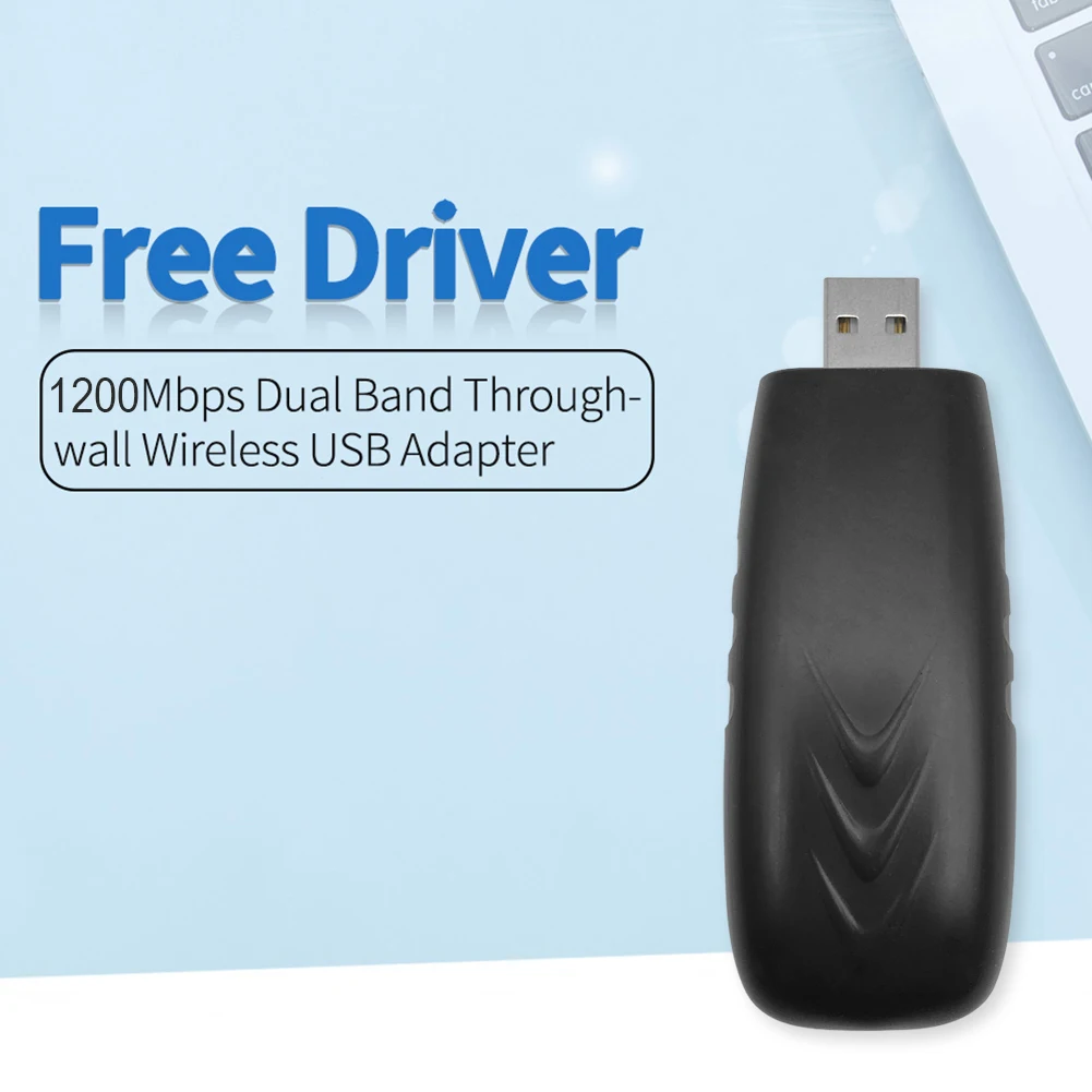 Wireless WiFi Adapter 1200Mbps Dual Band 2.4G 5.8G USB Network Lan Card Mini Wifi Receiver Wireless Network USB for PC
Wireless WiFi Adapter 1200Mbps Dual Band 2.4G 5.8G USB Network Lan Card Mini Wifi Receiver Wireless Network USB for PC