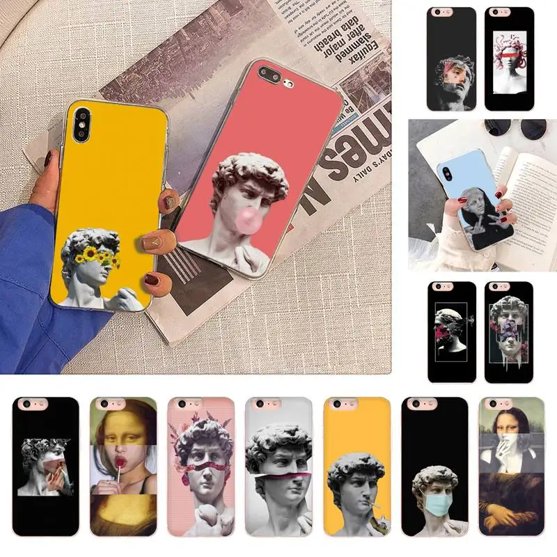 Great Art Aesthetic David Mona Lisa Phone Case for iPhone 11 12 13 mini pro XS MAX 8 7 6 6S Plus X 5S SE 2020 XR case
Great Art Aesthetic David Mona Lisa Phone Case for iPhone 11 12 13 mini pro XS MAX 8 7 6 6S Plus X 5S SE 2020 XR case