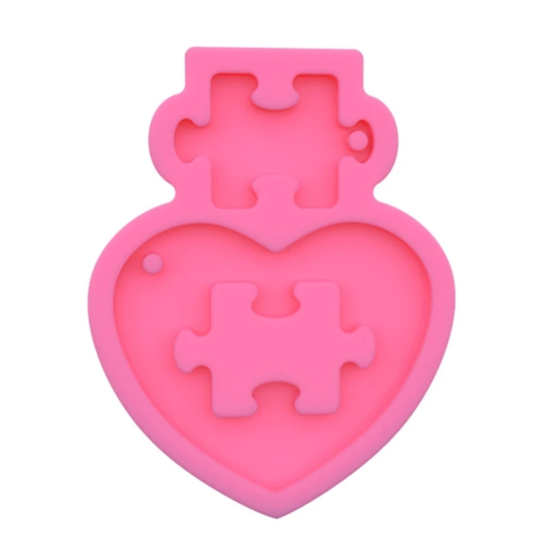 New Super Glossy Love Heart Keychain Crystal Epoxy Resin Mold Pendant Silicone Mould
New Super Glossy Love Heart Keychain Crystal Epoxy Resin Mold Pendant Silicone Mould