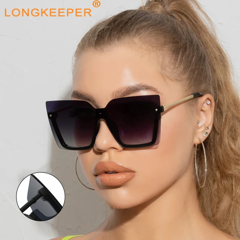 Oversized Gradient Cat Eye Sunglasses Women 2021 Fashion Big Frame Sun Glasses Ladies UV400 Sexy Square Eyewear Zonnebril
Oversized Gradient Cat Eye Sunglasses Women 2021 Fashion Big Frame Sun Glasses Ladies UV400 Sexy Square Eyewear Zonnebril