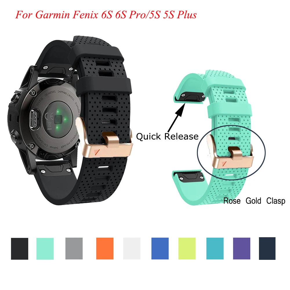 Спортивный силиконовый ремешок для часов браслет для наручных gps-часов Garmin Fenix iPhone 6S Plus 6S Pro 5S 5S плюс 20 мм простого кроя Quick Release Wirstband ремешок ...
Спортивный силиконовый ремешок для часов браслет для наручных gps-часов Garmin Fenix iPhone 6S Plus 6S Pro 5S 5S плюс 20 мм простого кроя Quick Release Wirstband ремешок ...