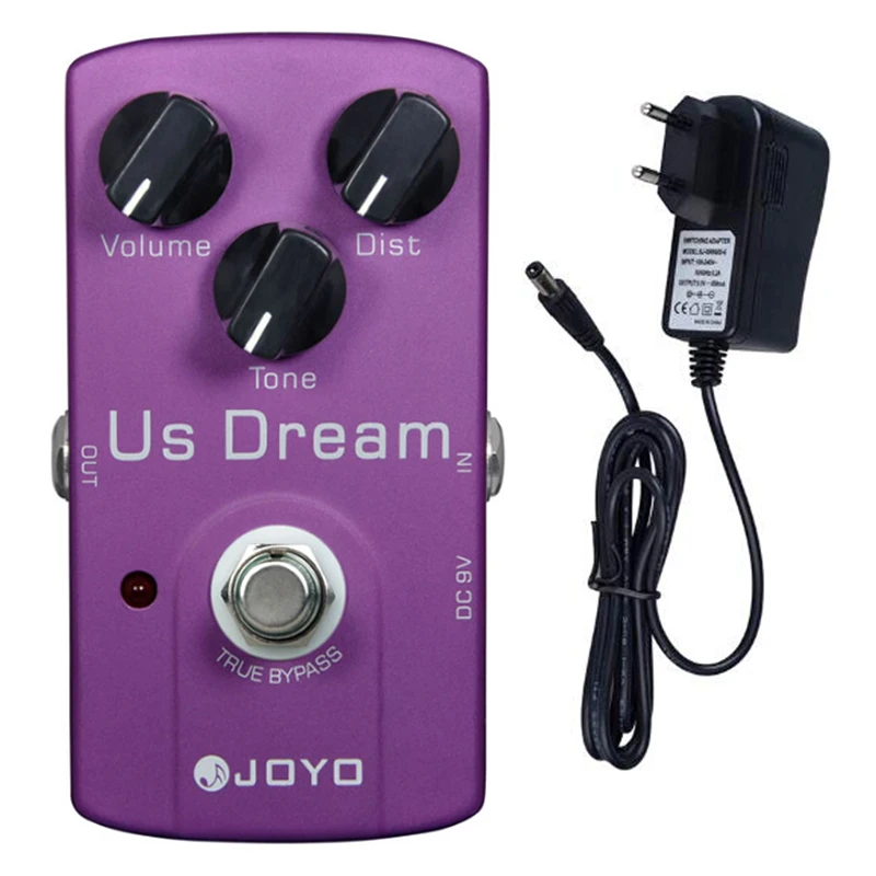 JOYO JF-34 US Dream Guitar Distortion Effects Pedal Single Effect Music Instrument Guitar Gear For Guitar Accessories Musical
JOYO JF-34 US Dream Guitar Distortion Effects Pedal Single Effect Music Instrument Guitar Gear For Guitar Accessories Musical