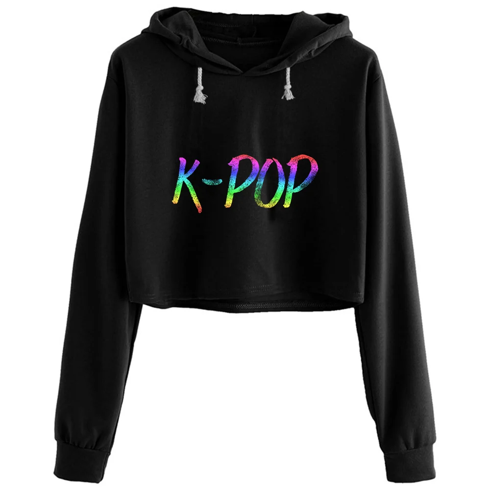 K-Pop укороченные толстовки для женщин Kawaii Goth Grunge Harajuku пуловер для девочек
K-Pop укороченные толстовки для женщин Kawaii Goth Grunge Harajuku пуловер для девочек