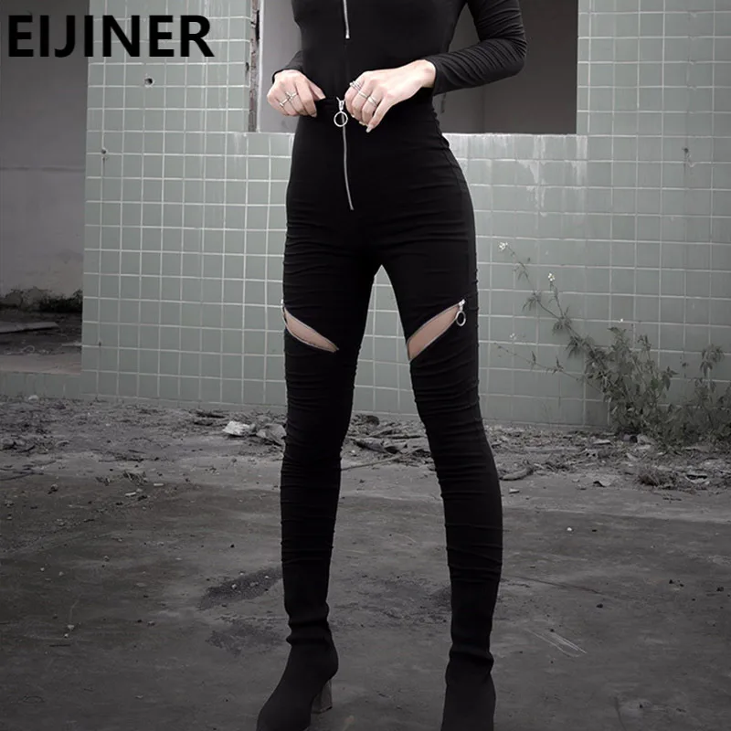 Woman Pants Capris Korean Fashion Black Sexy Zipper Jogging Gothic Leggings Super Stretch Pencil Pants Streetwear E Girl Spring
Woman Pants Capris Korean Fashion Black Sexy Zipper Jogging Gothic Leggings Super Stretch Pencil Pants Streetwear E Girl Spring
